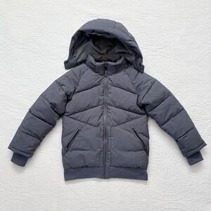 Wheat Kids' Birk Down Winter Jacket, Gray (Sz 8)